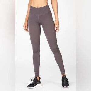 Fabletics Sculpt Knit Essential High Waist Leggings Size Small Mauve Compression